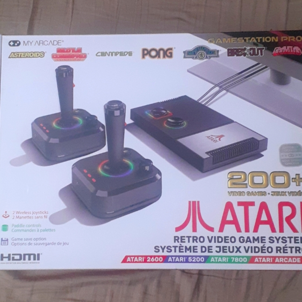 ATARI RETRO VIDEO GAME SYSTEM